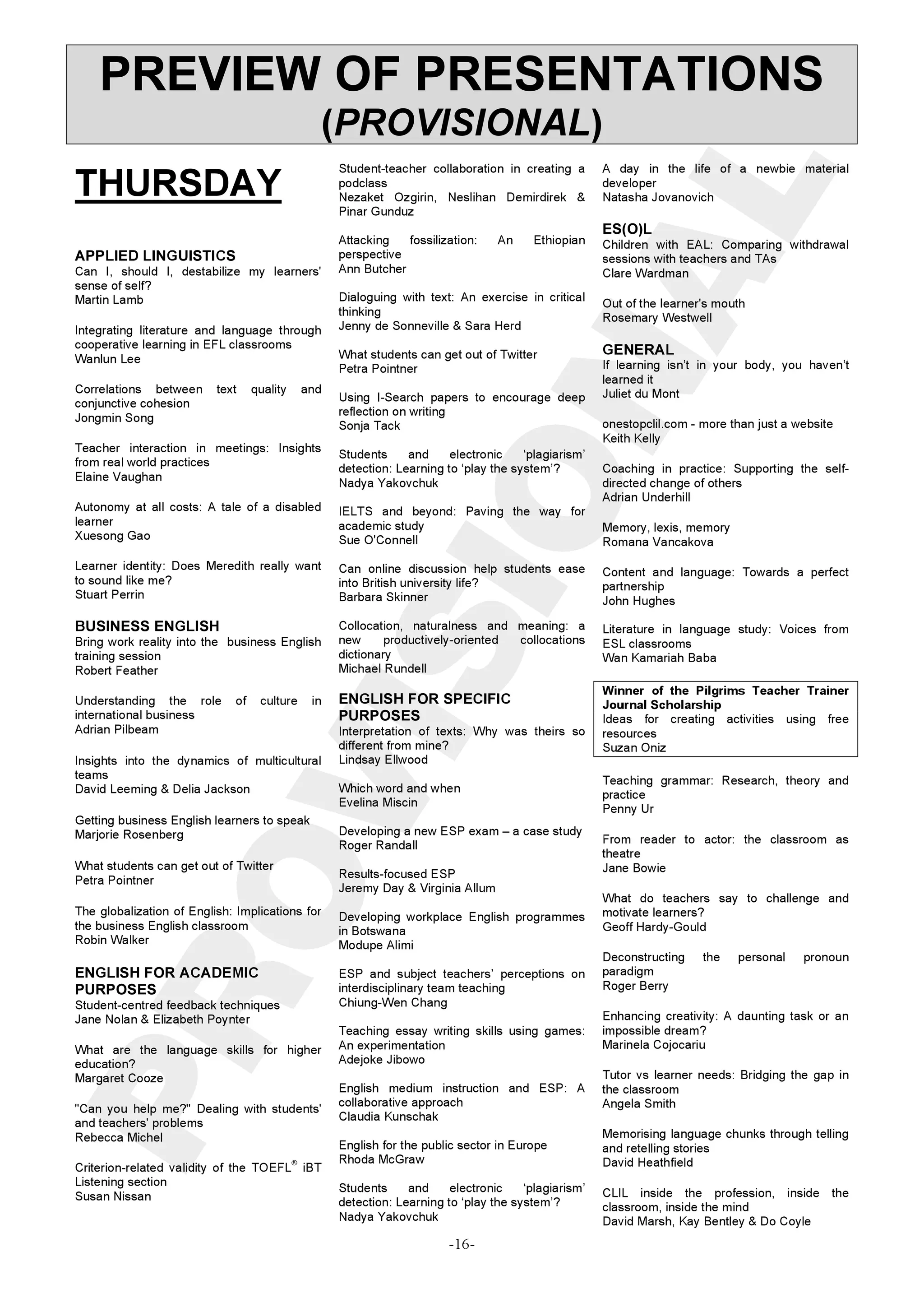 Harrogate Conference Brochure[1] | PDF