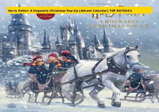 harry potter pop up advent