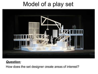 Model of a play set ,[object Object],[object Object]