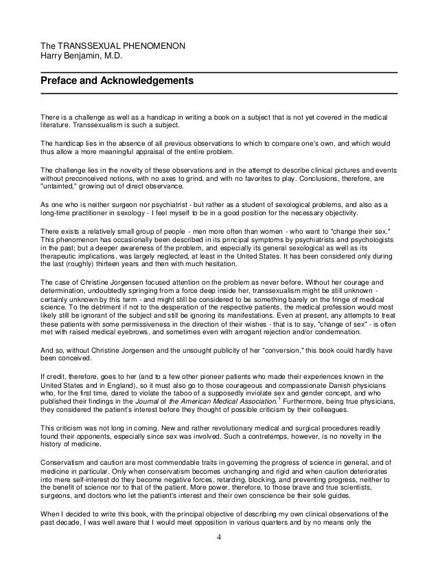 transgender transexual essay Transgender research papers discuss the form of sexual orientation where one changes their biological sex paper masters custom writes research papers on sociology topics such as being transgendered, transexual or any other form of lgbt identity. transgender transexual essay Transgender research papers discuss the form of sexual orientation where one changes their biological sex paper masters custom writes research papers on sociology topics such as being transgendered, transexual or any other form of lgbt identity.