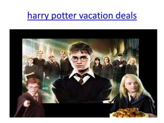 harry potter vacation deals
 