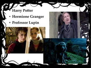Harry Potter Hermione Granger  Professor Lupin  