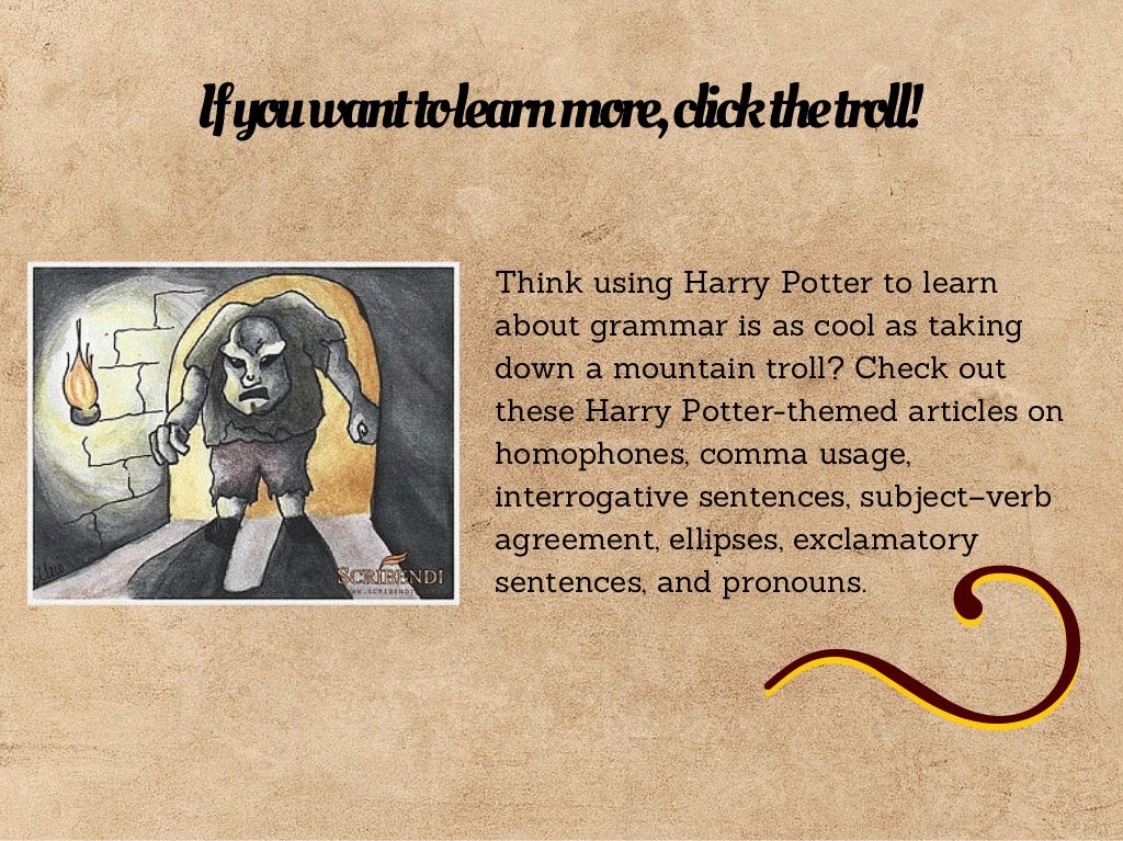 Harry Potter and the Conditional Sentences