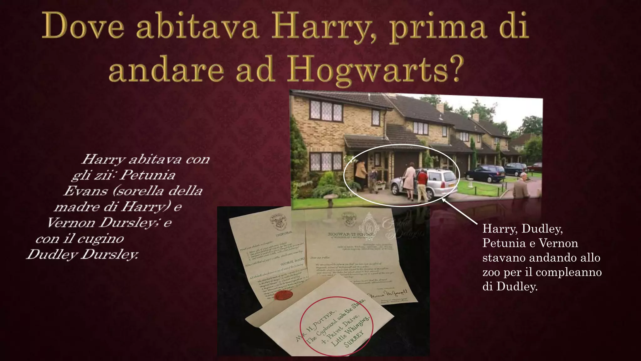 Harry potter e la pietra filosofale | PPTX