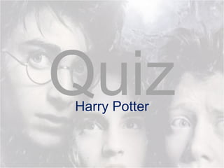 Quiz Harry Potter 