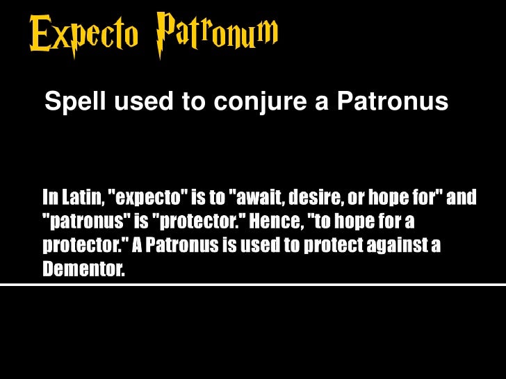 Harry Potter Spells