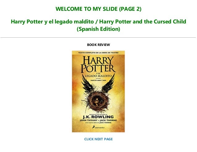 Read Download Harry Potter Y El Legado Maldito Harry Potter And The