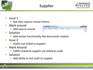 Q Pulse Capa Module Using Q-Pulse to Manage Maintenance & Errors | PPTX