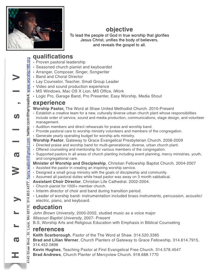 harry walls iv resume