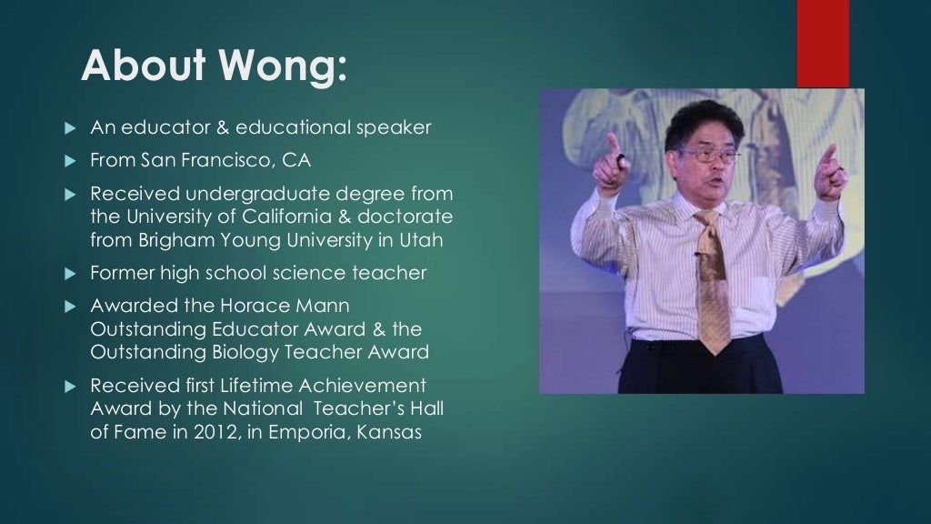 Harry Wong Classroom Management