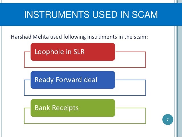 Harshad mehta scam