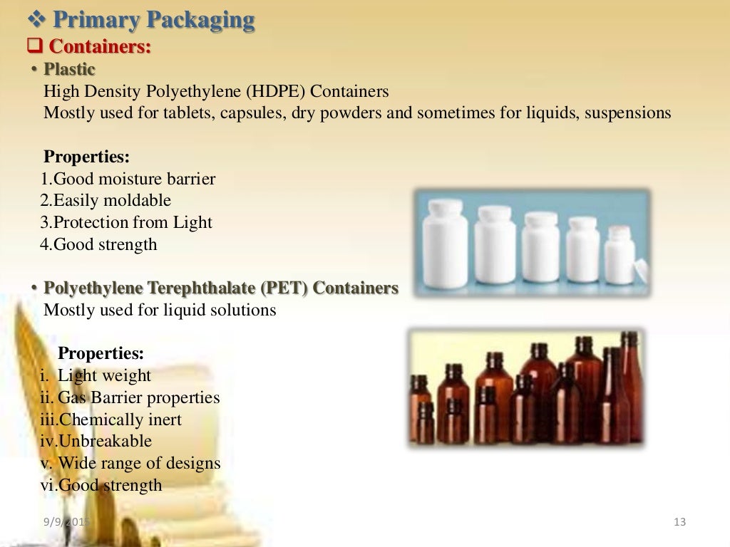 pharmaceutical packaging