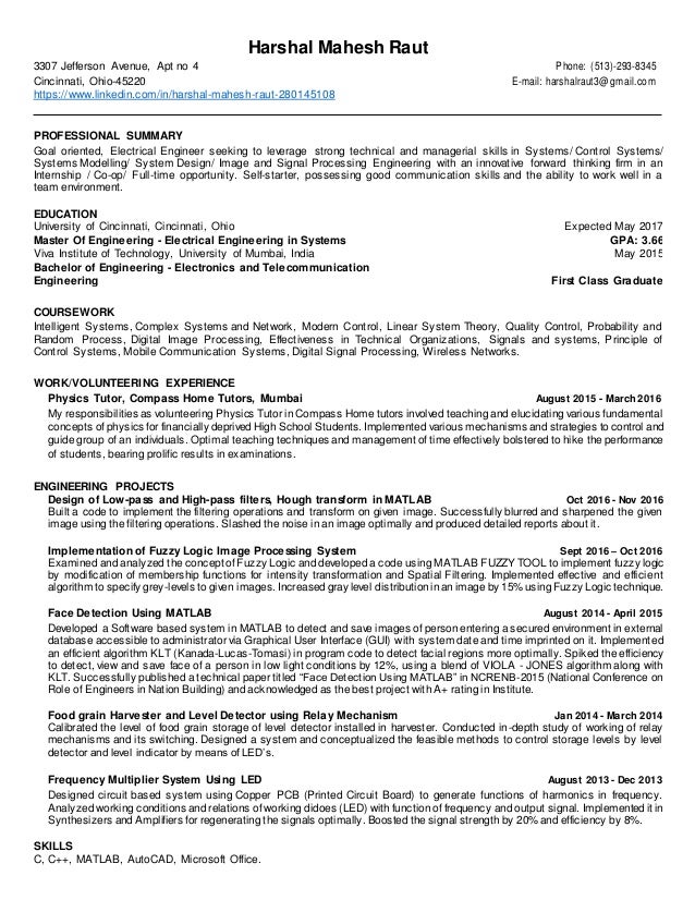 harshal mahesh raut resume