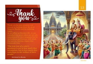 Harsha: The Benevolent RulerHarsha: The Benevolent Ruler A Glimpse into ...