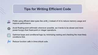Writing Efficient Code for Embedded Systems.pptx