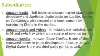 Flipkart and Amazon Business Model.. MBA PPTX