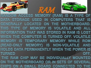 Difference between RAM and ROM | PPTX