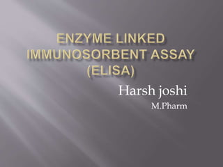 Harsh joshi
M.Pharm
 