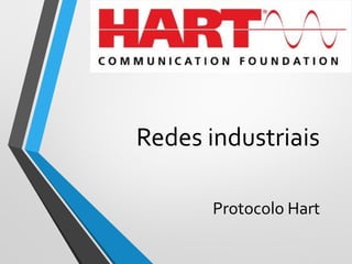 Redes industriais
Protocolo Hart
 