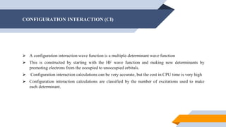 Hartree method ppt physical chemistry | PPTX