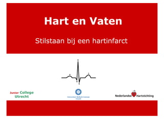 Hart en Vaten
               Stilstaan bij een hartinfarct




     College
Junior
   Utrecht
 