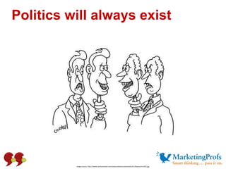 Politics will always exist Image source: http://www.cartoonstock.com/newscartoons/cartoonists/tcr/lowres/tcrn92l.jpg 