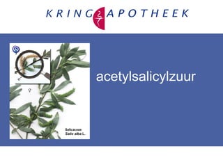 acetylsalicylzuur 