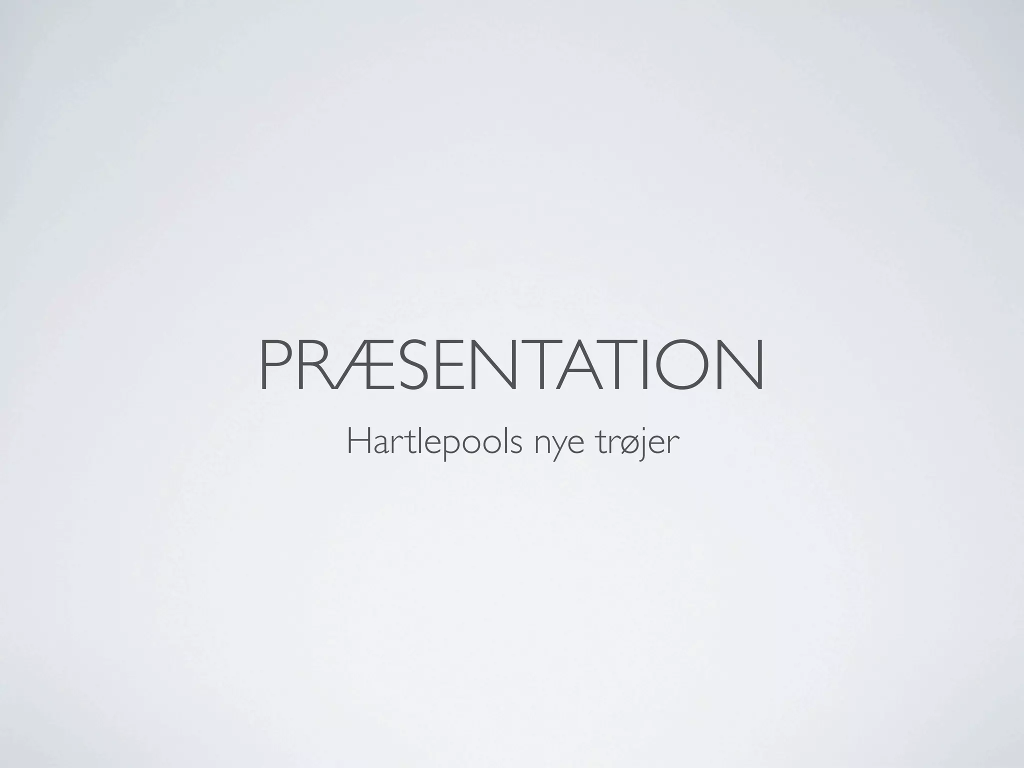 Hartlepool Presentation
