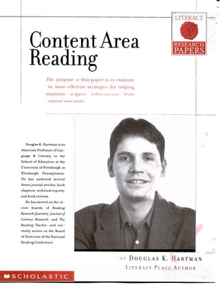 Hartman 2001 Content Area Reading