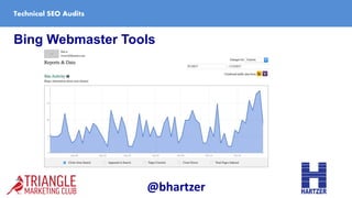 Bing Webmaster Tools
Technical SEO Audits
@bhartzer
 