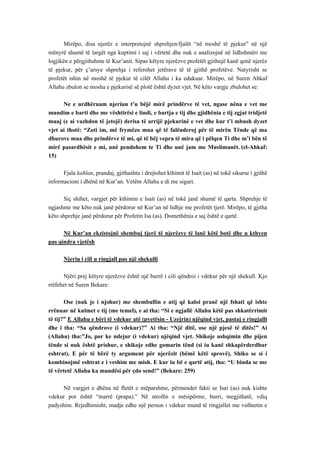 Mirëpo, disa njerëz e interpretojnë shprehjen/fjalët “në moshë të pjekur” në një mënyrë shumë të largët nga kuptimi i saj i vërtetë dhe nuk e analizojnë në lidhshmëri me logjikën e përgjithshme të Kur’anit. Sipas këtyre njerëzve profetët gjithnjë kanë qenë njerëz të pjekur, për ç’arsye shprehja i referohet jetërave të të gjithë profetëve. Natyrisht se profetët ishin në moshë të pjekur të cilët Allahu i ka edukuar. Mirëpo, në Suren Ahkaf Allahu zbulon se mosha e pjekurisë së plotë është dyzet vjet. Në këto vargje zbulohet se: 
Ne e urdhëruam njeriun t’u bëjë mirë prindërve të vet, ngase nëna e vet me mundim e barti dhe me vështirësi e lindi, e bartja e tij dhe gjidhënia e tij zgjat tridjetë muaj (e ai vazhdon të jetojë) derisa të arrijë pjekurinë e vet dhe kur t’i mbush dyzet vjet ai thotë: “Zoti im, më frymëzo mua që të falënderoj për të mirën Tënde që ma dhurove mua dhe prindërve të mi, që të bëj vepra të mira që i pëlqen Ti dhe m’i bën të mirë pasardhësit e mi, unë pendohem te Ti dhe unë jam me Muslimanët. (el-Ahkaf: 15) 
Fjala kahlan, prandaj, gjithashtu i drejtohet kthimit të Isait (as) në tokë sikurse i gjithë informacioni i dhënë në Kur’an. Vetëm Allahu e di me siguri. 
Siç shihet, vargjet për kthimin e Isait (as) në tokë janë shumë të qarta. Shprehje të ngjashme me këto nuk janë përdorur në Kur’an në lidhje me profetët tjerë. Mirëpo, të gjitha këto shprehje janë përdorur për Profetin Isa (as). Domethënia e saj është e qartë. 
Në Kur’an ekzistojnë shembuj tjerë të njerëzve të lanë këtë botë dhe u kthyen pas qindra vjetësh 
Njeriu i cili u ringjall pas një shekulli 
Njëri prej këtyre njerëzve është një burrë i cili qëndroi i vdekur për një shekull. Kjo rrëfehet në Suren Bekare: 
Ose (nuk je i njohur) me shembullin e atij që kaloi pranë një fshati që ishte rrënuar në kulmet e tij (me temel), e ai tha: “Si e ngjallë Allahu këtë pas shkatërrimit të tij?” E Allahu e bëri të vdekur atë (pyetësin - Uzejrin) njëqind vjet, pastaj e ringjalli dhe i tha: “Sa qëndrove (i vdekur)?” Ai tha: “Një ditë, ose një pjesë të ditës!” Ai (Allahu) tha:”Jo, por ke ndejur (i vdekur) njëqind vjet. Shikoje ushqimin dhe pijen tënde si nuk është prishur, e shikoje edhe gomarin tënd (si iu kanë shkapërderdhur eshtrat). E për të bërë ty argument për njerëzit (bëmë këtë sprovë), Shiko se si i kombinojmë eshtrat e i veshim me mish. E kur iu bë e qartë atij, tha: “U binda se me të vërtetë Allahu ka mundësi për çdo send!” (Bekare: 259) 
Në vargjet e dhëna në fletët e mëparshme, përmendet fakti se Isai (as) nuk kishte vdekur por është “marrë (prapa).” Në strofën e mësipërme, burri, megjithatë, vdiq padyshim. Rrjedhimisht, madje edhe një person i vdekur mund të ringjallet me vullnetin e  