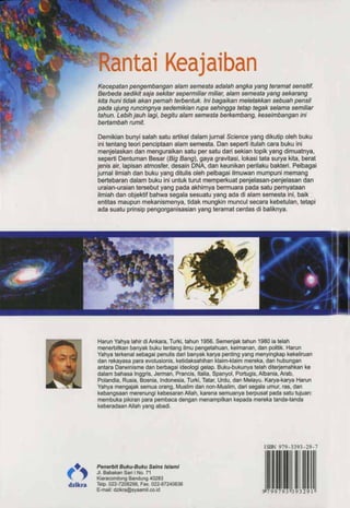 HARUN YAHYA : RANTAI KEAJAIBAN