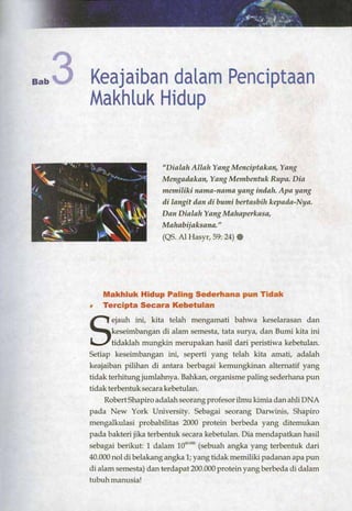 HARUN YAHYA : RANTAI KEAJAIBAN