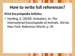 Harvard-Referencing Style- Guide to Students.ppt