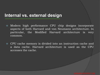 Harvard architecture | PPTX