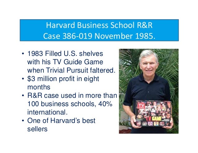 Harvard business school presentations