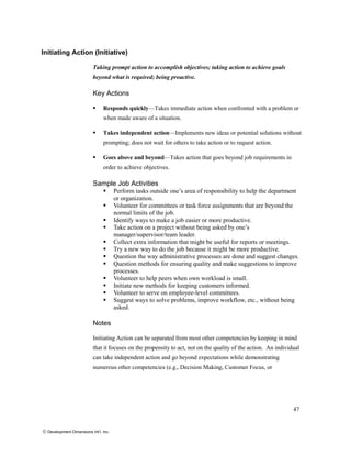 Harvard competency dictionary final pdf | PDF