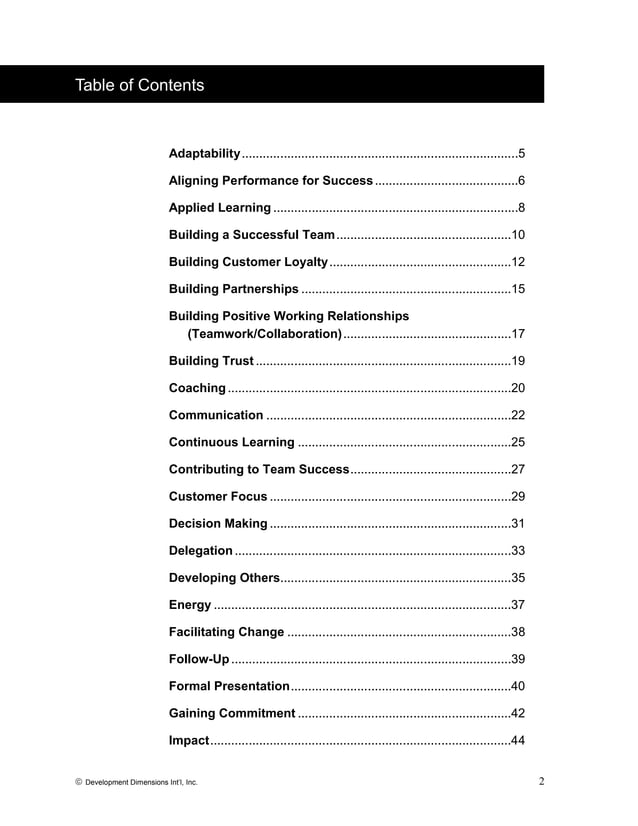 Harvard competency dictionary final pdf
