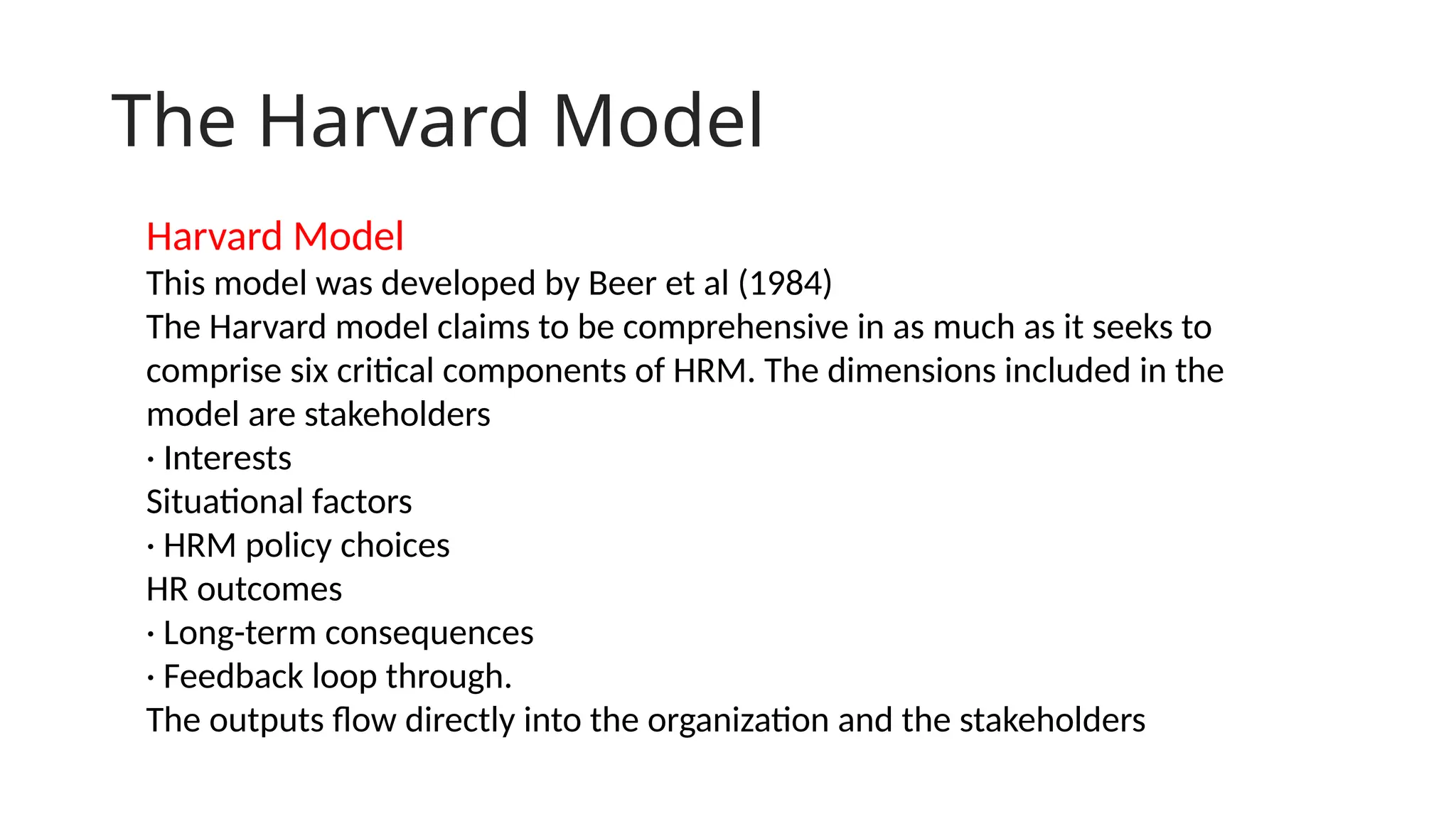 Harvard framework.pptx regarding Human resources | PPTX