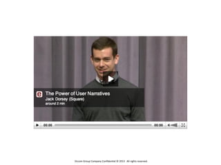 Occom	
  Group	
  Company	
  Conﬁden1al	
  ©	
  2013	
  	
  	
  All	
  rights	
  reserved.	
  	
  
 