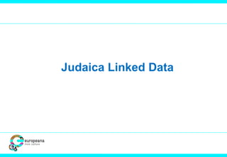 Judaica Linked Data
 