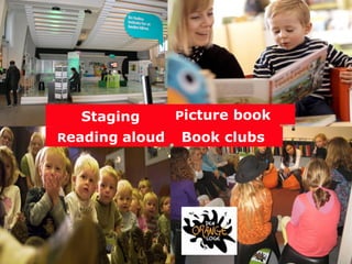 Staging

Billedbøger
Picture book

Oplæsning
Iscenesættelse Bogklubber
Reading aloud Book clubs

Knud Schulz March 2014

1...