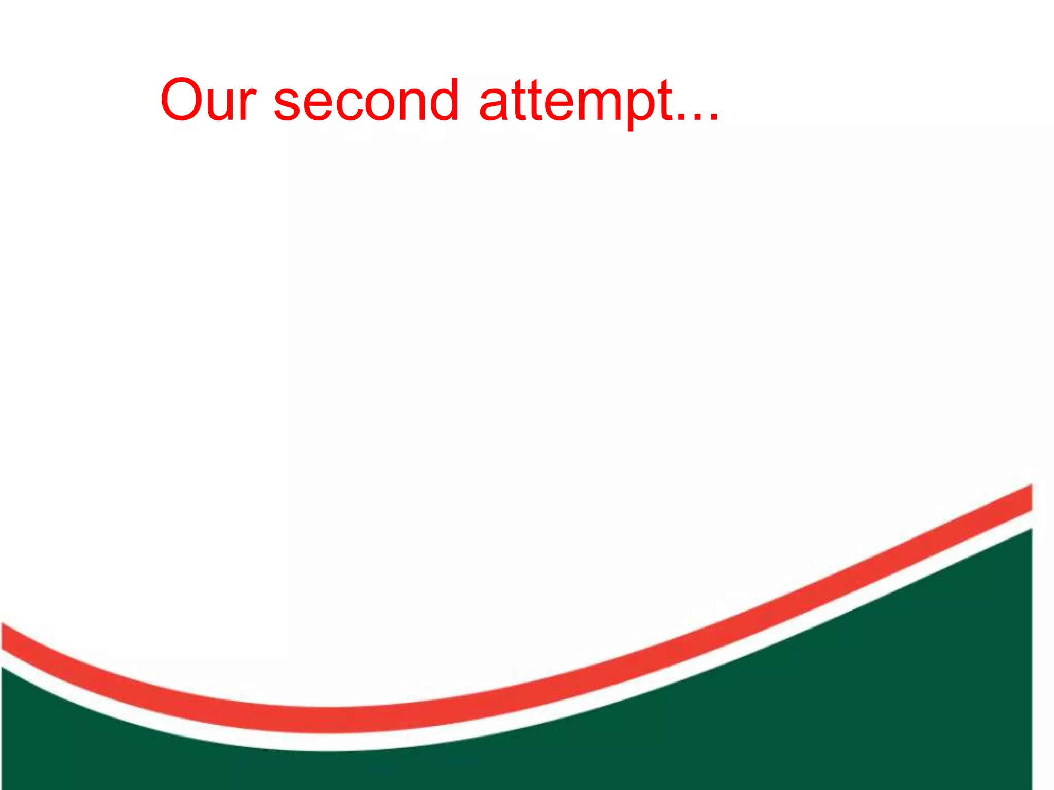 Count on from one number to find the total of two collections
                                                                Our second attempt...
 