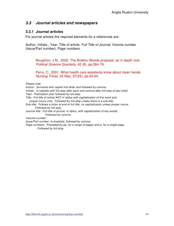 examples of harvard referencing in essays