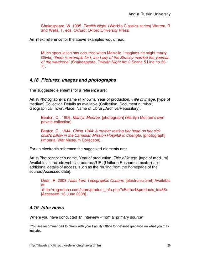 examples of harvard referencing in essays