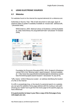 Harvard Reference Using Internet Harvard Style of Referencing 2015 | PDF
