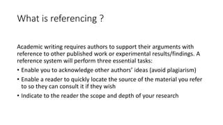 Harvard referencing style | PPT