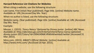 Harvard referencing style | PDF