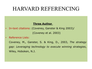 Harvard referencing multiple authors discount