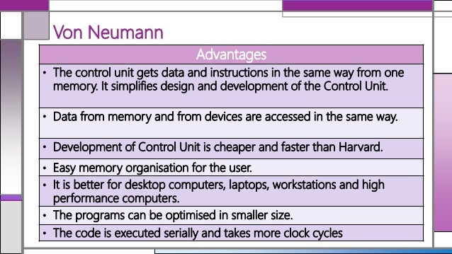 Harvard Vs Von Neumann Architecture